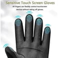 thumbnail image 2 of Guantes térmicos de invierno para hombre, impermeables, resistentes al frío, guantes de esquí para pantallas táctiles, regalo para la nieve, 2 of 5