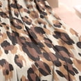 thumbnail image 3 of Beige and Brown Leopard Pattern Blanket,Comfortable Soft Flannel Throw Blanket,All Season,Warm Lightweight Blankets for Sofa Bed Couch Living Room Chair,30"x40", 3 of 4