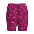 thumbnail image 3 of Picia Floral Colorful Pajama Shorts for Men, Men's Pajama Bottoms, Sleepwear,Short Pajama Pants-4X-Large, 3 of 9
