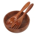 thumbnail image 4 of Beaupretty Light Anti-Scald Wood Fruit Bowls for Home and Restaurants 1Set, 4 of 8