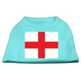 thumbnail image 1 of St. George's Cross (English Flag) Screen Print Shirt Aqua Xxxl (20), 1 of 1