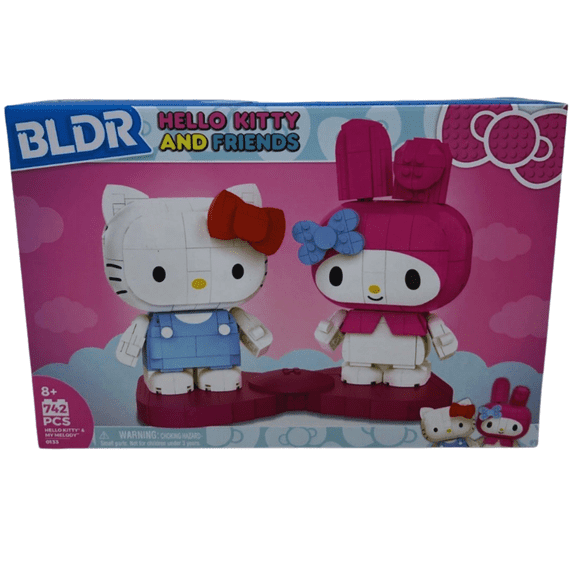 BLDR 0133 Hello Kitty and Friends Set, 742 Pieces