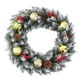 thumbnail image 1 of Corona navideña Corona navideña artificial Corona para puerta de entrada Bayas rojas Navidad, 1 of 9