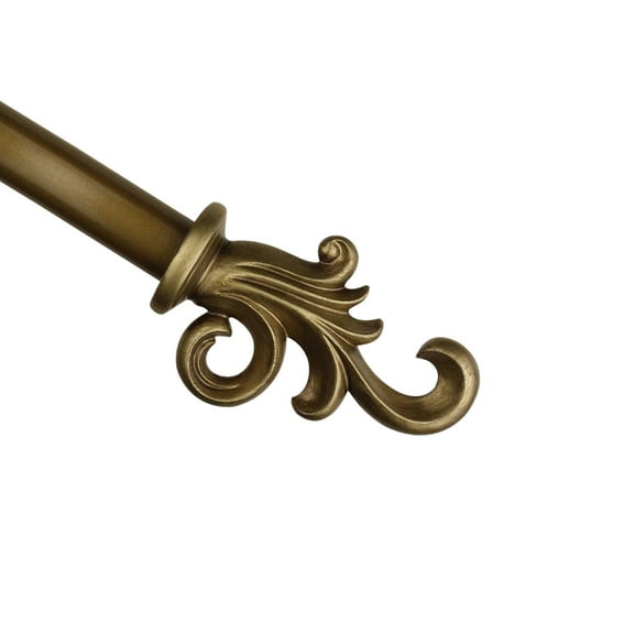 Urbanest Coda Single Curtain Rod and Hardware Set