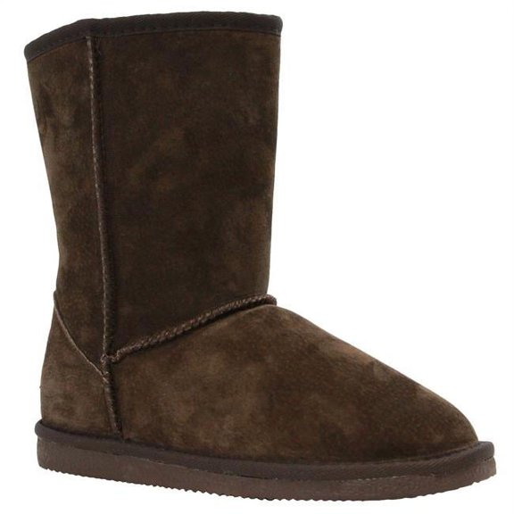Lamo Sheepskin Womens Classic 9 in. Boot, Chocolate - Size 9