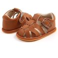 thumbnail image 5 of Infant Baby Girl Boy Sandals unisex Comfort Premium Summer Outdoor Casual Beach Shoes with Flower Bowknot Anti Slip Rubber Sole Newborn Toddler Prewalker First Walking Shoes, 5 of 6