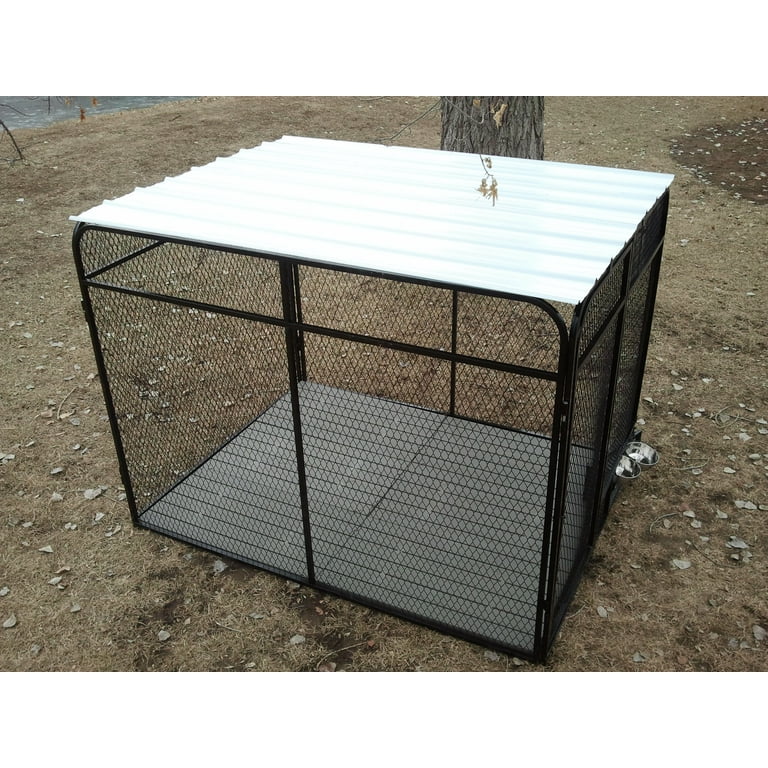 Dog kennel under clearance deck