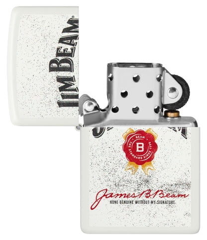 Zippo Lighter - Customized Engraved Message on Windproof Jim Beam 46306