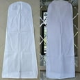 thumbnail image 5 of Anvazise Garment Bag Breathable Extra Large Non-woven Fabric Wedding Gown Dress Garment Bag for Home, 5 of 10