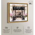thumbnail image 2 of Jewelry Store Front Canvas Floral Glam Art by Art Remedy, Gold Frame, 20" x 20", 2 of 7