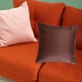 thumbnail image 4 of Paquete de 2 de almohada impermeables para exteriores, de cojín café Sunnimix Funda de almohada, 4 of 8