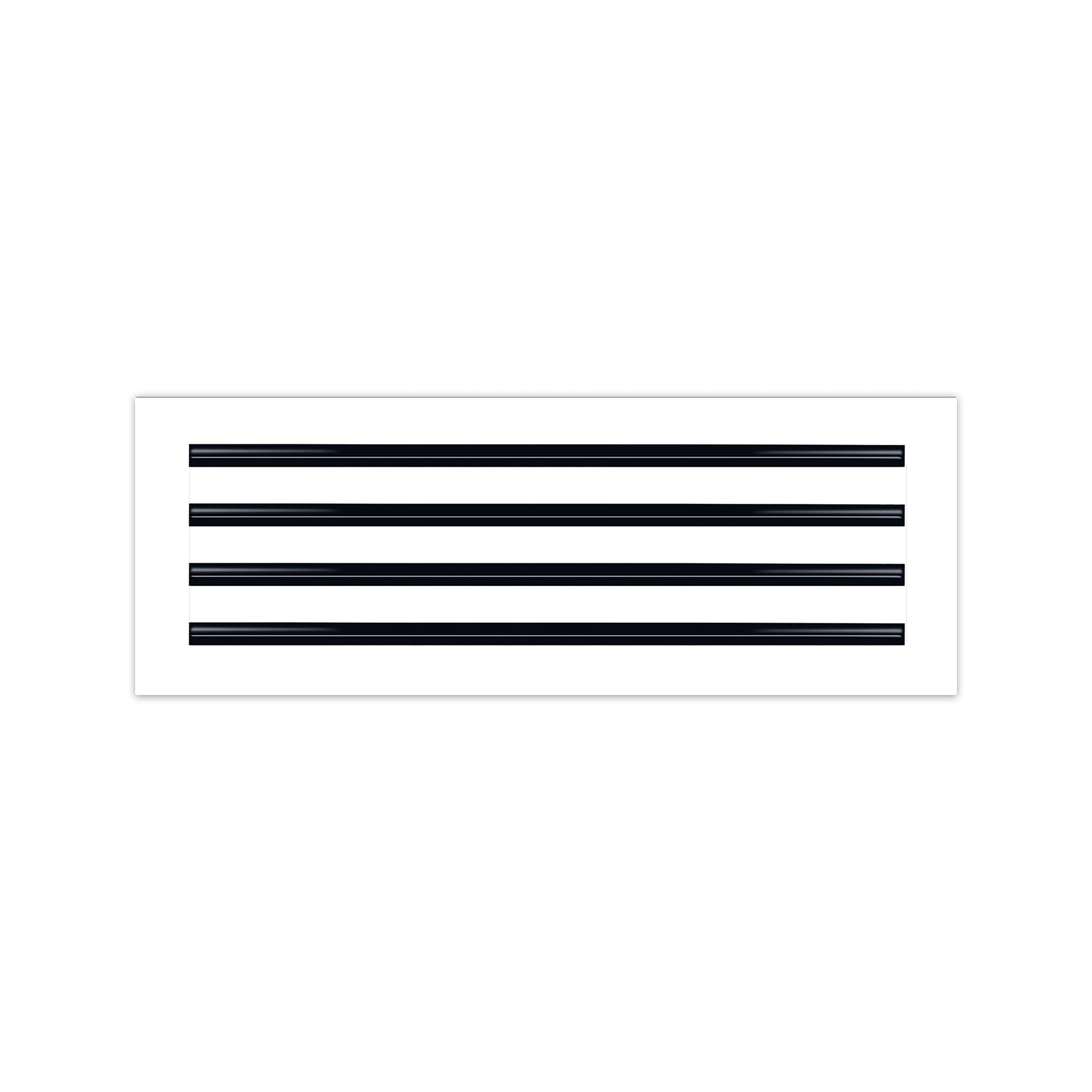 BUILDMART 22x8 Modern AC Vent Cover Decorative White Air Vent buildmart-22x8-modern-ac-vent-cover-decorative-white-air-vent