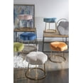 thumbnail image 4 of Sabine Accent Vanity Stool, Navy Blue, 4 of 8