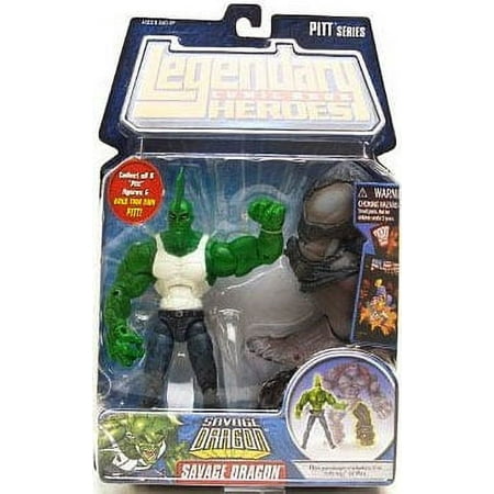 Legendary Comic Book Heroes Savage Dragon Action Figure PITT Series Marvel Toys