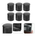 thumbnail image 3 of Cylindrical Door Handle for Sliding Doors Black Plastic 6 Pieces 0.5 Inch Diameter, 3 of 8