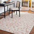 thumbnail image 2 of SAFAVIEH Jardin Blair Floral Area Rug, Ivory/Rust, 5' x 8', 2 of 8