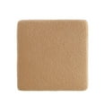 thumbnail image 5 of Linon Hawn Square Wood Upholstered Ottoman in Tan, 5 of 10