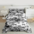 thumbnail image 2 of Castle Fairy 2-Piece Twin Size Comforter Set, Grey Bow and Galaxy Space Print, 2 of 8