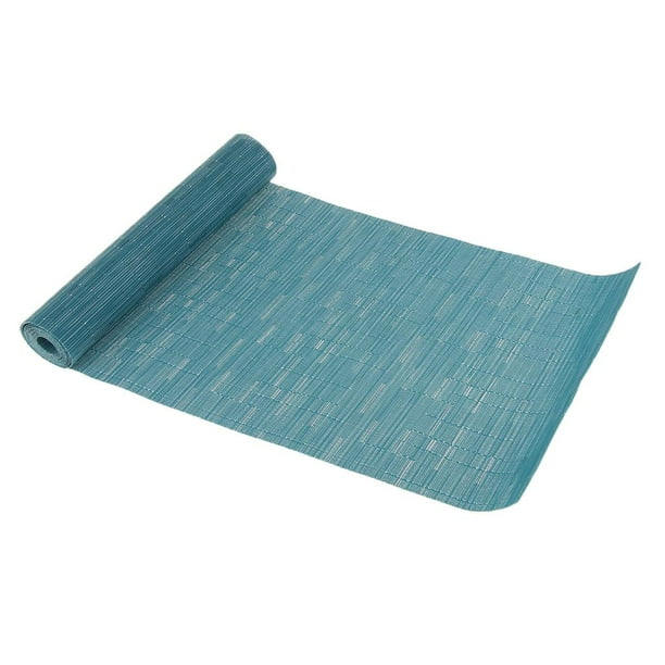 Mantel individual rectangular Sharpla Cuadro de tabla rectangular 135x30cm Azul