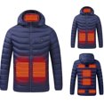 thumbnail image 1 of CEHVOM Outdoor Warm Clothing Heated For Riding Skiing Fishing Charging Via Heated Coat, 1 of 7