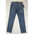 thumbnail image 2 of Polo Ralph Lauren BLUE Women's The Tompkins Skinny Crop Distressed Jeans, US 26, 2 of 4