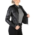 thumbnail image 5 of Guess - Women's Black Zip Bomber, 5 of 5