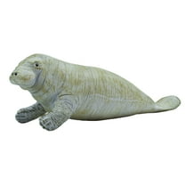 Safari Ltd. Manatee Figurine - Realistic 6" Figure - Educational Toy for Boys, Girls, and Kids Ages 3 