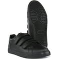 thumbnail image 5 of Kickers Tovni Trip Junior's 3 Strap Vegan Shoes In Black Size 4, 5 of 6