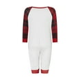 thumbnail image 4 of Nituyy Family Matching Pajamas Christmas Pjs Holiday Nightwear Sleepwear Sets Long Sleeve Pjs Santa Claus Xmas Pjs Set, 4 of 10