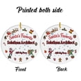 thumbnail image 5 of Santa's Favorite Solutions Architect Ceramic Ornament, Custom Christmas Ornament, Christmas 2025 Tree Decoration, Gift for Family, Friends & Coworkers, 5 of 5