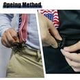 thumbnail image 6 of MELOTOUGH 2 Pcs Mens Suspenders Heavy Duty Clips Suspender Fully Elastic 2 Inch Wide Work Suspenders for Jeans, 6 of 8