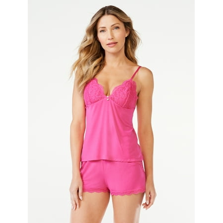 

Sofia Intimates Women s Modal Cami & Short Set 2-Piece