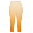 thumbnail image 4 of Jamsmile Womens Leggings Gradient Color Print 7/8 Leggings Beach Casual Butt Lifting Soft Tummy Control Stretchy Pants, 4 of 5