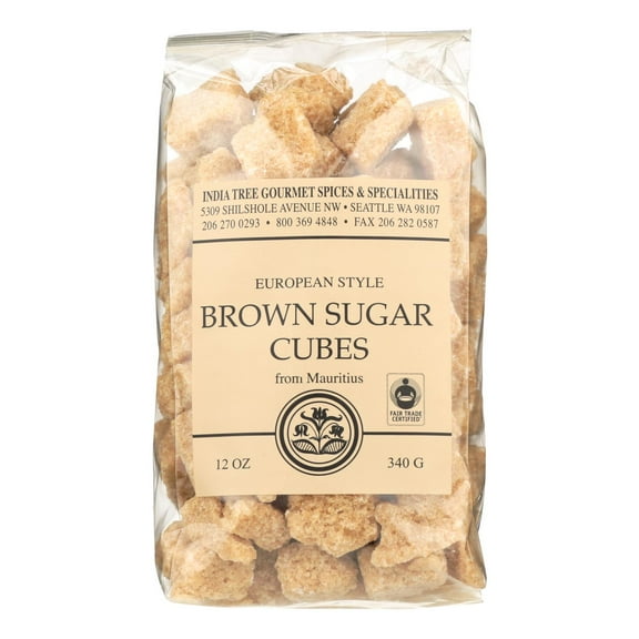India Tree Brown Sugar Cubes, 12 oz
