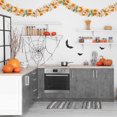 thumbnail image 6 of Btomtd 175cm Pumpkin Maple Leaf Garland Rattan Hanging Halloween Thanksgiving Christmas Fireplace Party Decor Vines, Orange, 6 of 6