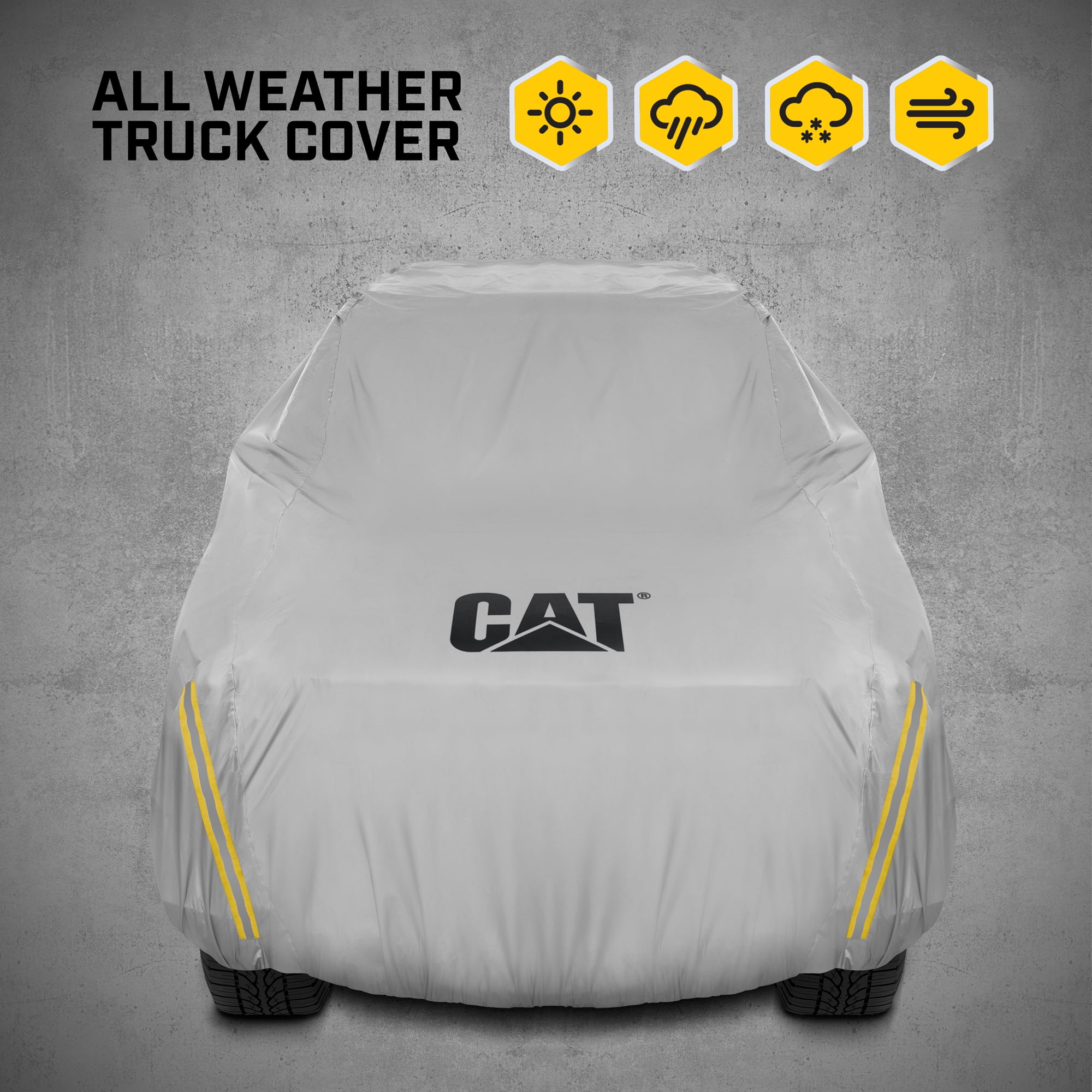 Caterpillar Workforce Pickup Truck Cover - All Weather 6-Layer Tough Protection for Regular Cab