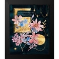 thumbnail image 2 of Wang, Melissa 20x24 Black Modern Framed Museum Art Print Titled - Moonlight Flowers IV, 2 of 5