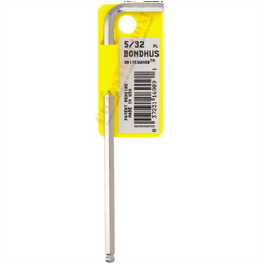 Bondhus Corp. 7/16 B/G Plated BallDrv L-Wr