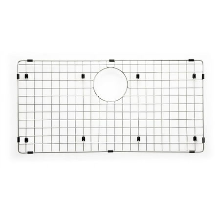 Houzer 629818 Bottom Grid 30-1/4" L X 16-1/2" W Stainless Steel Basin Rack - Stainless