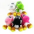 18cm Super Mario Bros.Sit Yoshi Plush Toys Doll Green Yoshi Dragon Gift 10 Color-湖蓝色 - Walmart.com