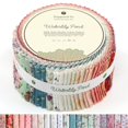 thumbnail image 1 of Tiras de tela Jelly Roll Tinyspool & Co. Estanque de nenúfares x40, 1 of 7