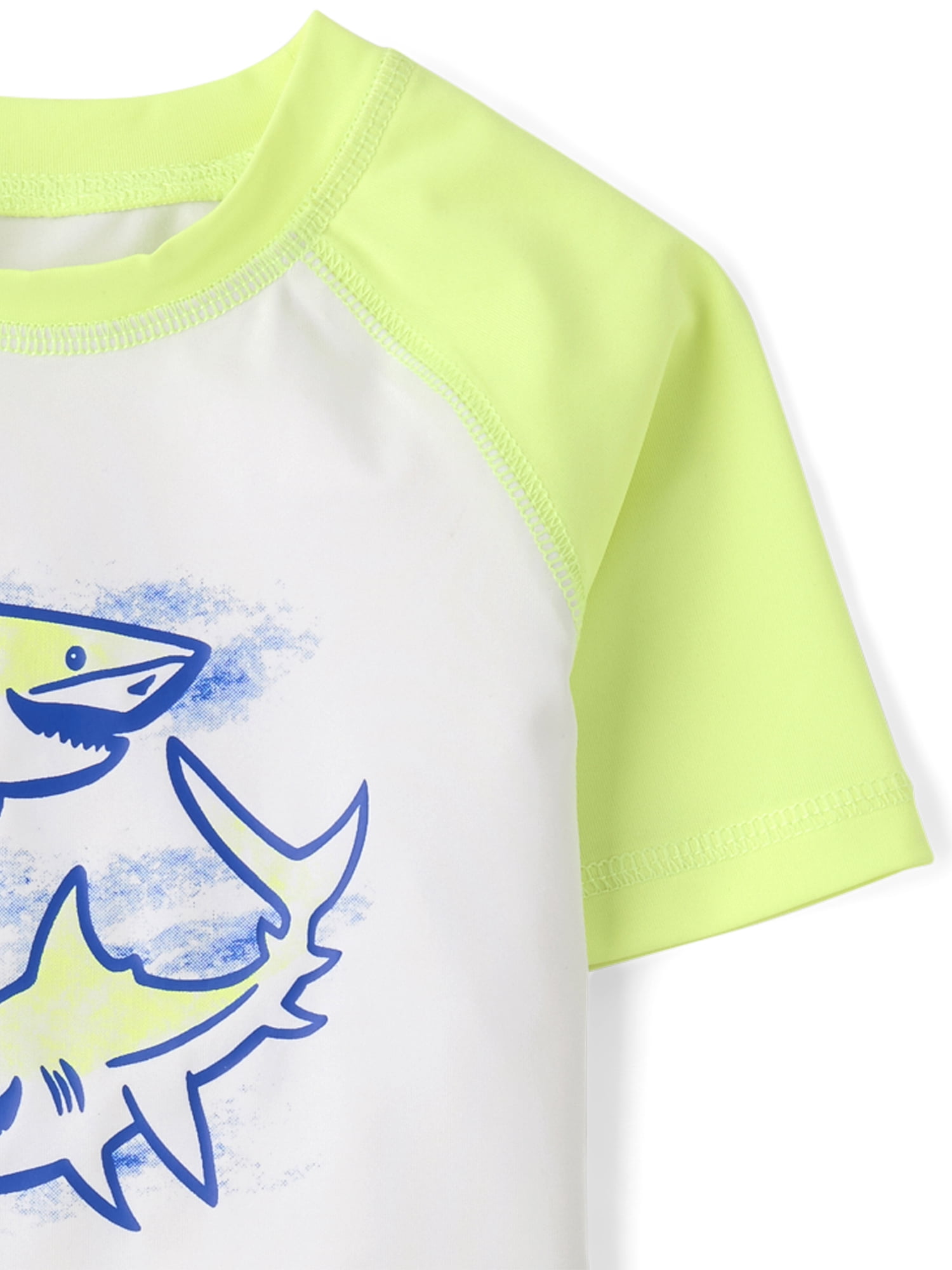 The Children's Place Baby & Toddler Boys Short Sleeve Swimsuit Set, 2-Piece, Sizes 6M-5T