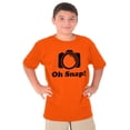 thumbnail image 5 of Oh Snap Camera Snapshot Cute Hobby Crewneck T Shirts Boy Girl Teen Brisco Brands X, 5 of 6