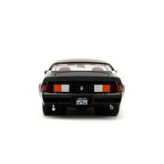 1979 Chevrolet Camaro Z28 Chevrolet Performance Black with Carbon Hood and Red Interior 1/24 Die Cast Model Car by Jada(Selections May Vary)