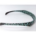 thumbnail image 1 of La diadema con bisagras SqHair se adapta como gafas de sol, brindando realce y estilo sin causar dolor de cabeza. Banda (leopardo-turquesa), 1 of 5