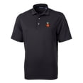 thumbnail image 2 of Men's Cutter & Buck Black UCF Knights Team Logo Virtue Eco Pique Recycled Polo, 2 of 3