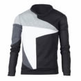 thumbnail image 2 of DPTALR Sweat à Capuche Décontracté pour Hommes, Col Rond Bas, Manches Longues, 2 of 5