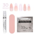thumbnail image 5 of Salon Perfect Artificial Fake Press On Nails, 452 Viral Nail Edit, Lavender Flower, Medium Almond, File, Glue and Prep Pad Included, 30 Nails, 5 of 7
