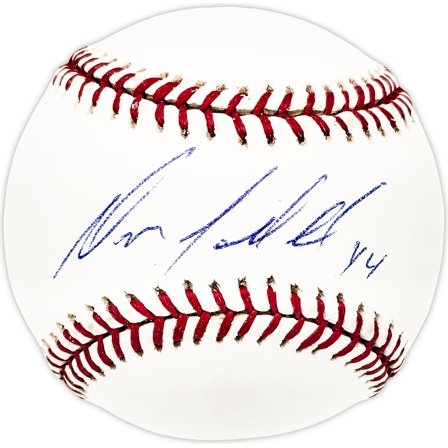 Vicente Padilla Autographed Official MLB Baseball Philadelphia Phillies, Texas Rangers SKU #226168