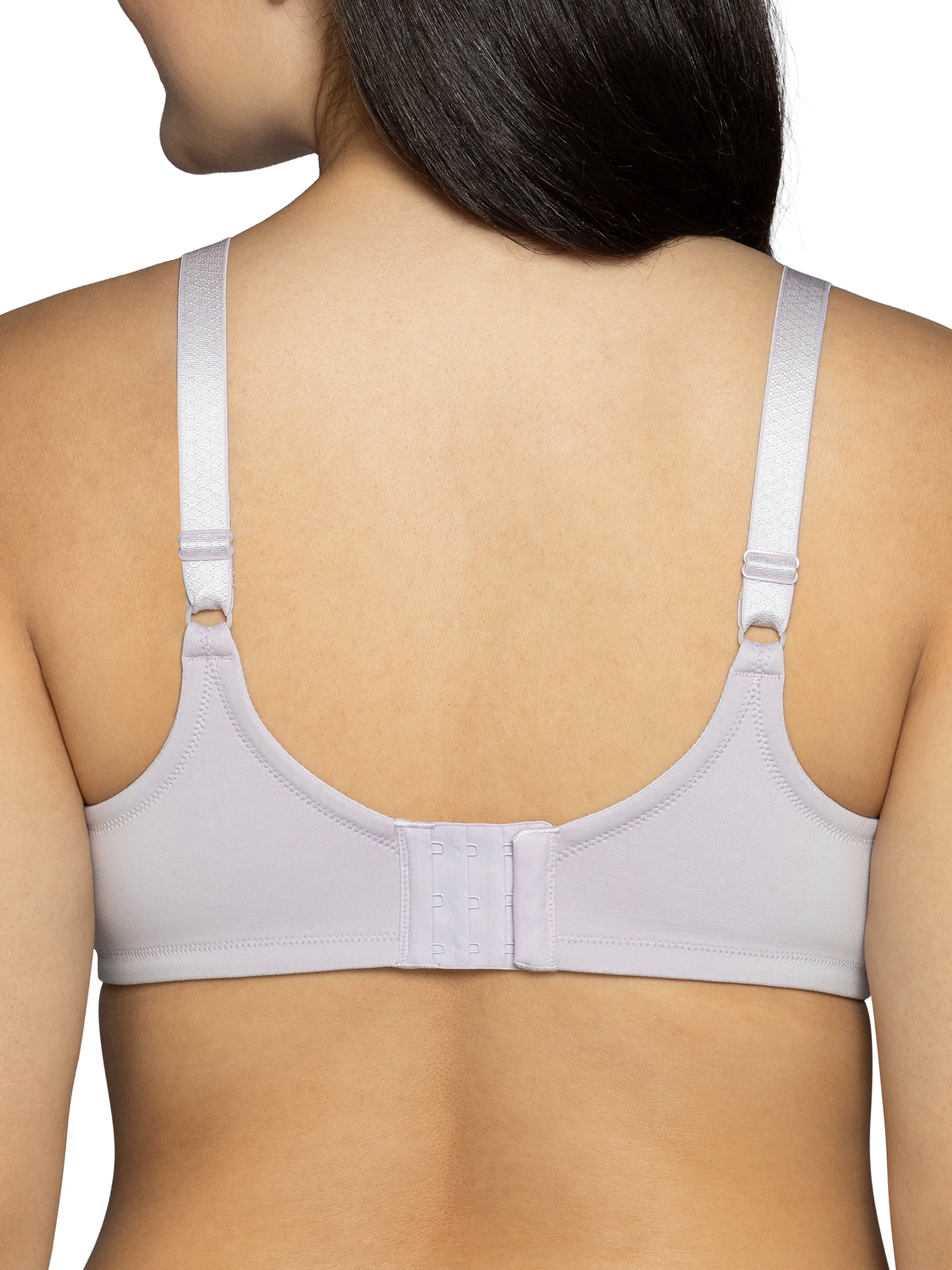 Women's Vanity Fair 76080 Beauty Back Full Figure Minimizer Underwire Bra (Whimsical Lilac 40DD)